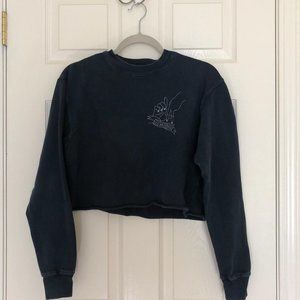 RARE cropped brandy melville "los anjelous" sweatshirt